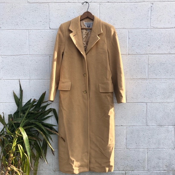 Marvin Richards Jackets & Blazers - Vintage Marvin Richards Camel Hair Coat